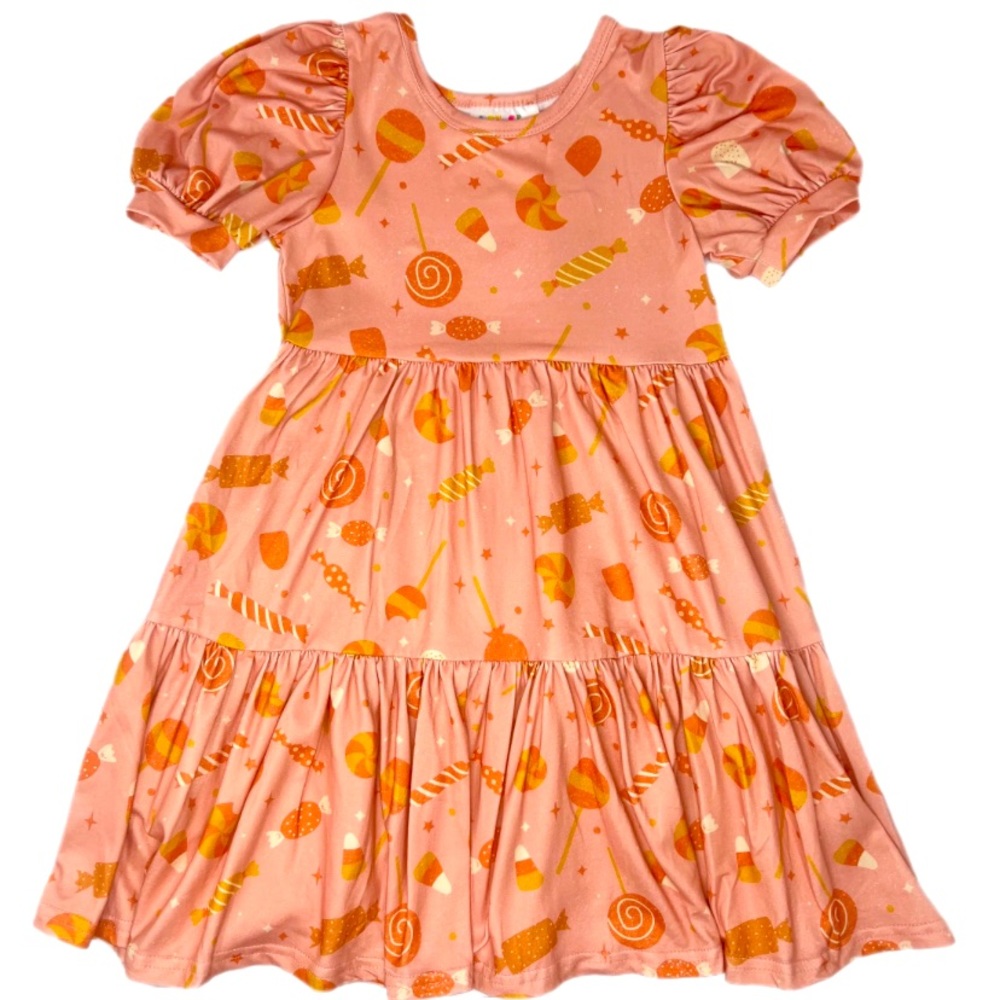 BNWT Candy Corn  Halloween DotDotSmile Tier Dress 🎃